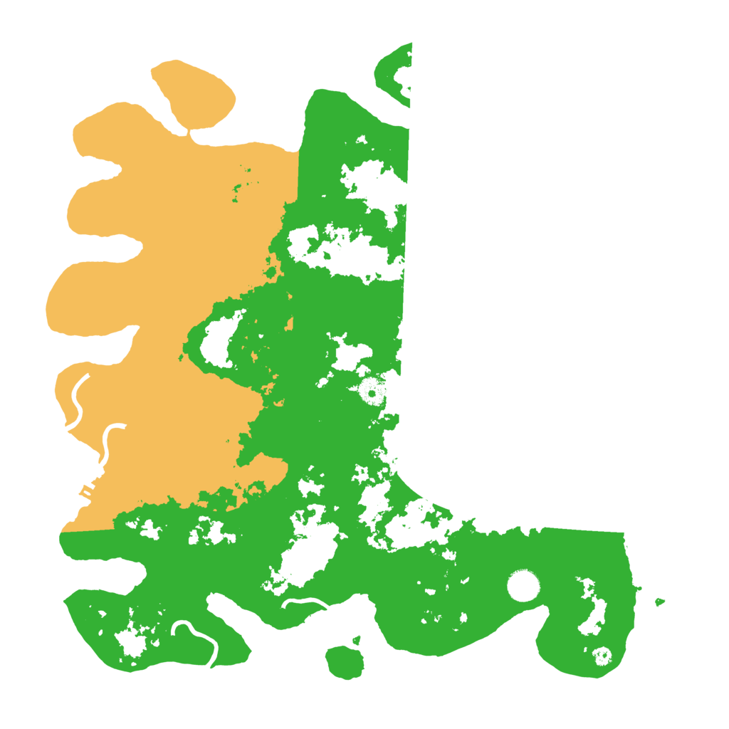 Biome Rust Map: Procedural Map, Size: 4000, Seed: 11037