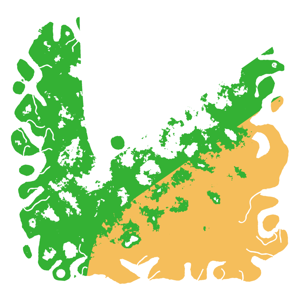 Biome Rust Map: Procedural Map, Size: 6000, Seed: 1439623093