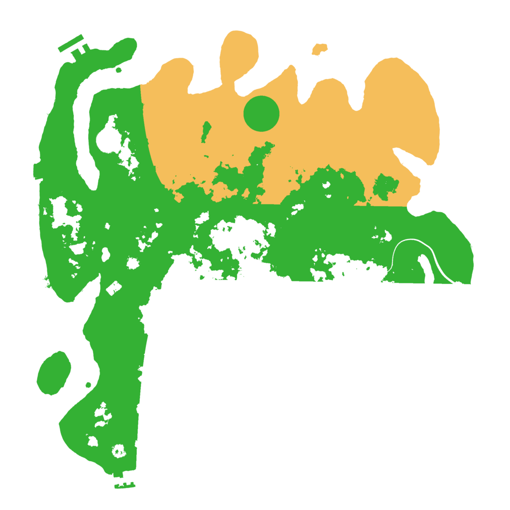 Biome Rust Map: Procedural Map, Size: 3750, Seed: 544343470