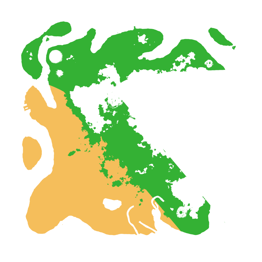 Biome Rust Map: Procedural Map, Size: 3500, Seed: 2101673804