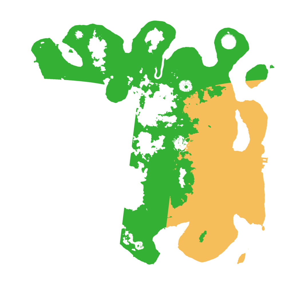 Biome Rust Map: Procedural Map, Size: 3500, Seed: 1012934022