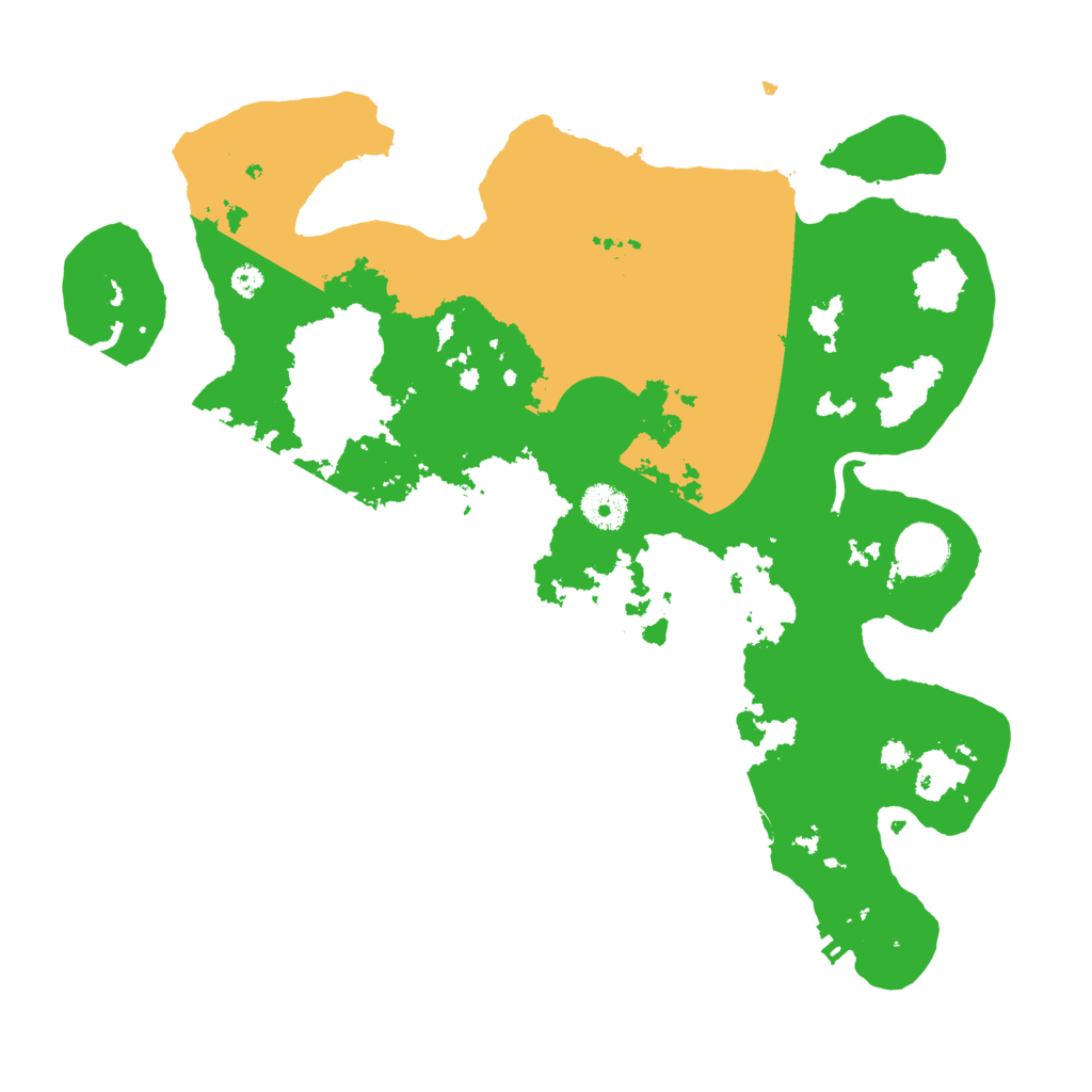 Biome Rust Map: Procedural Map, Size: 3600, Seed: 40828386