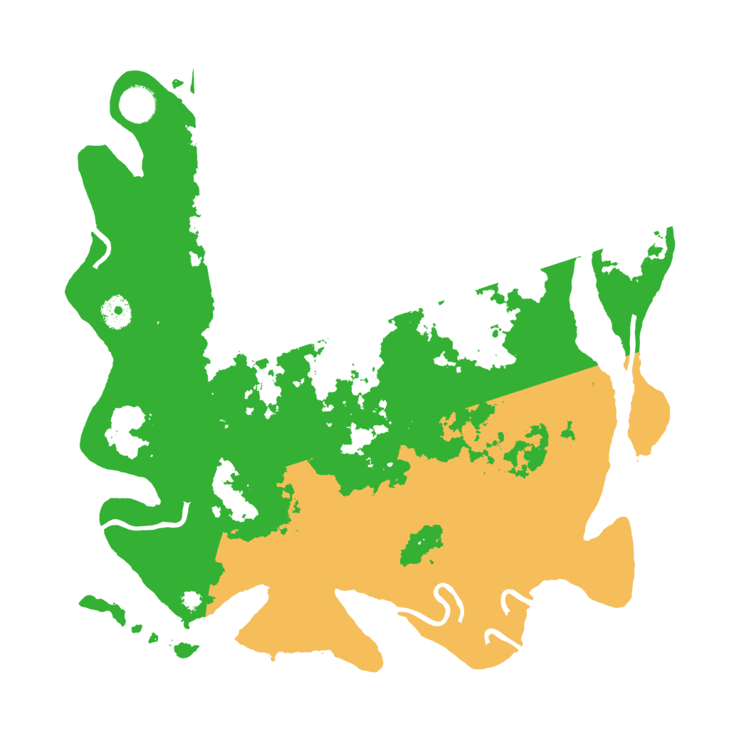 Biome Rust Map: Procedural Map, Size: 3500, Seed: 1451042179