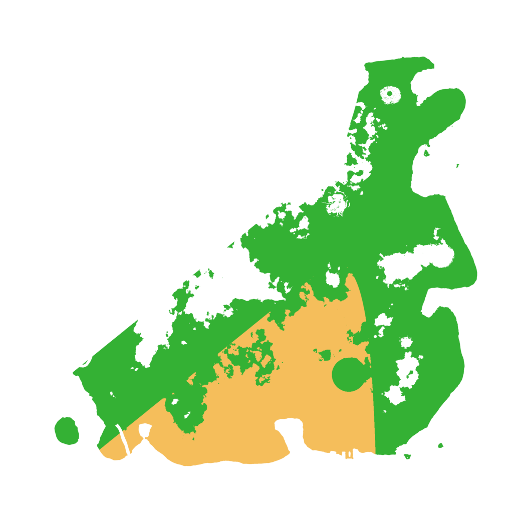Biome Rust Map: Procedural Map, Size: 4000, Seed: 13455