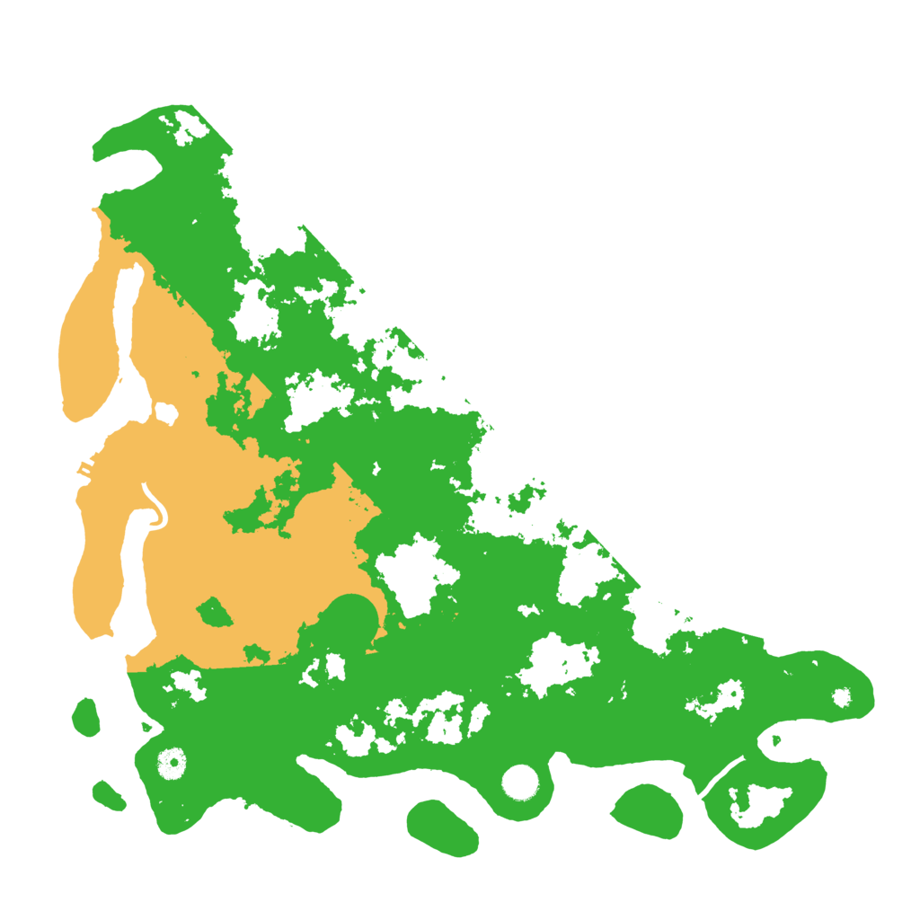 Biome Rust Map: Procedural Map, Size: 4500, Seed: 5100998
