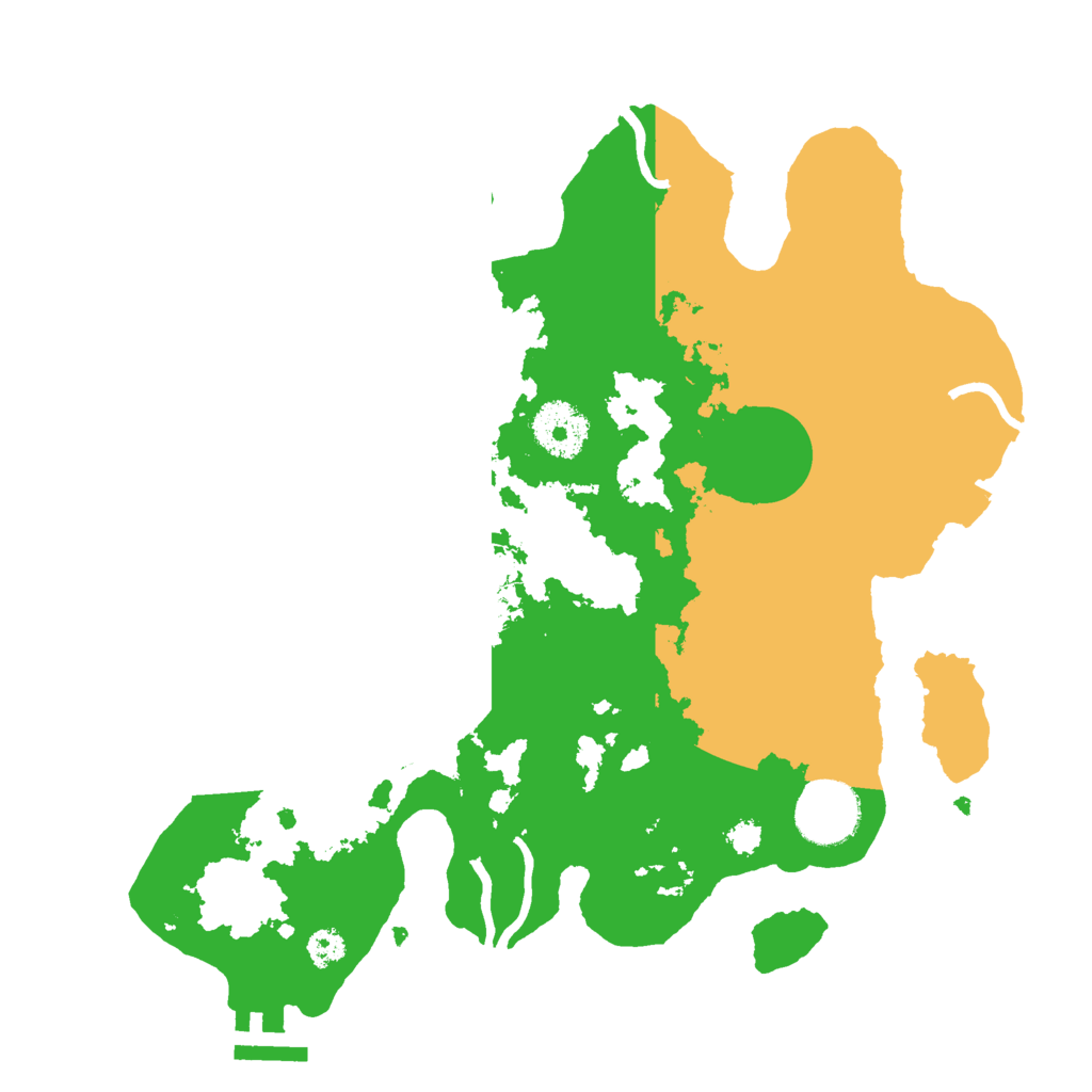 Biome Rust Map: Procedural Map, Size: 3000, Seed: 1718282908