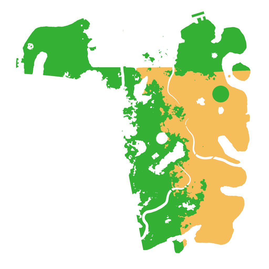 Biome Rust Map: Procedural Map, Size: 4250, Seed: 64563436