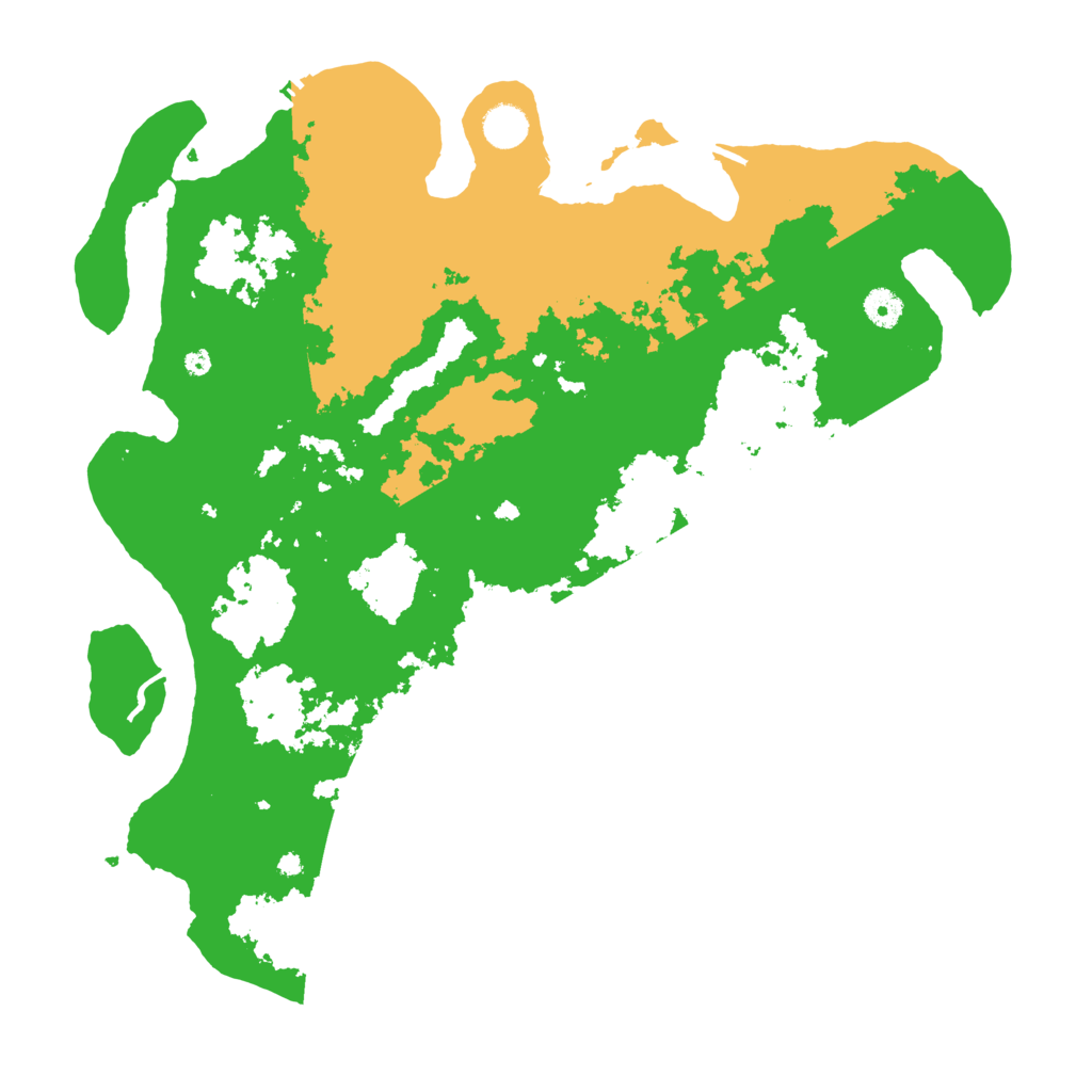 Biome Rust Map: Procedural Map, Size: 4300, Seed: 5122783