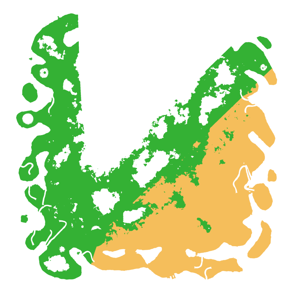 Biome Rust Map: Procedural Map, Size: 4800, Seed: 1790506268