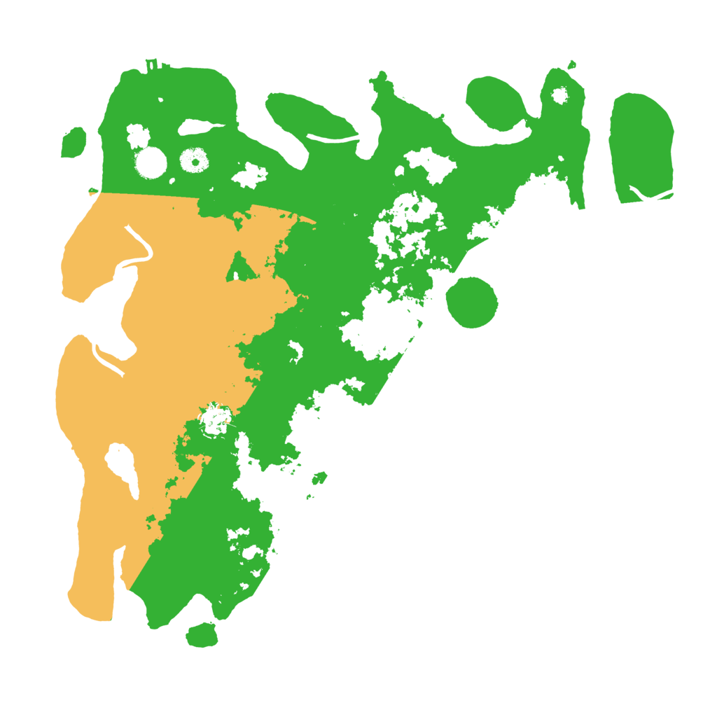 Biome Rust Map: Procedural Map, Size: 4000, Seed: 9393