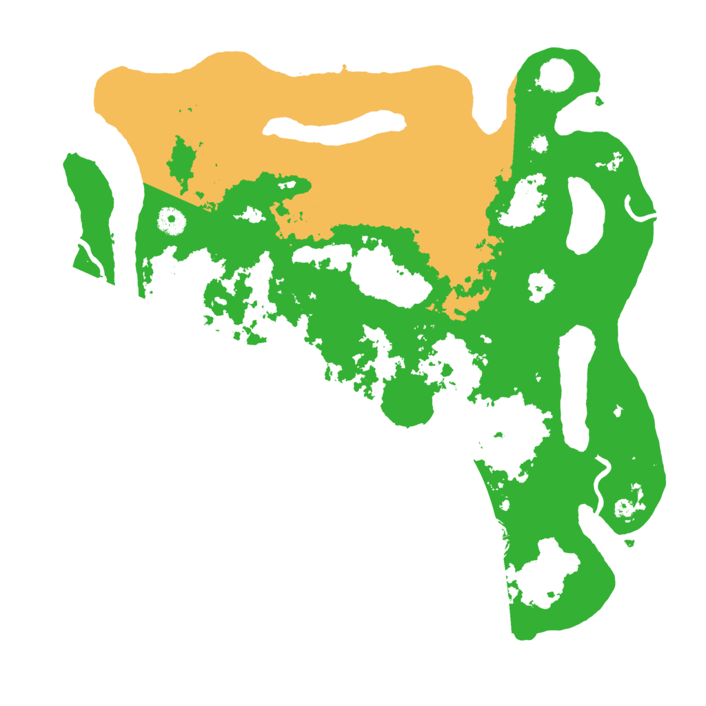 Biome Rust Map: Procedural Map, Size: 3800, Seed: 33579090