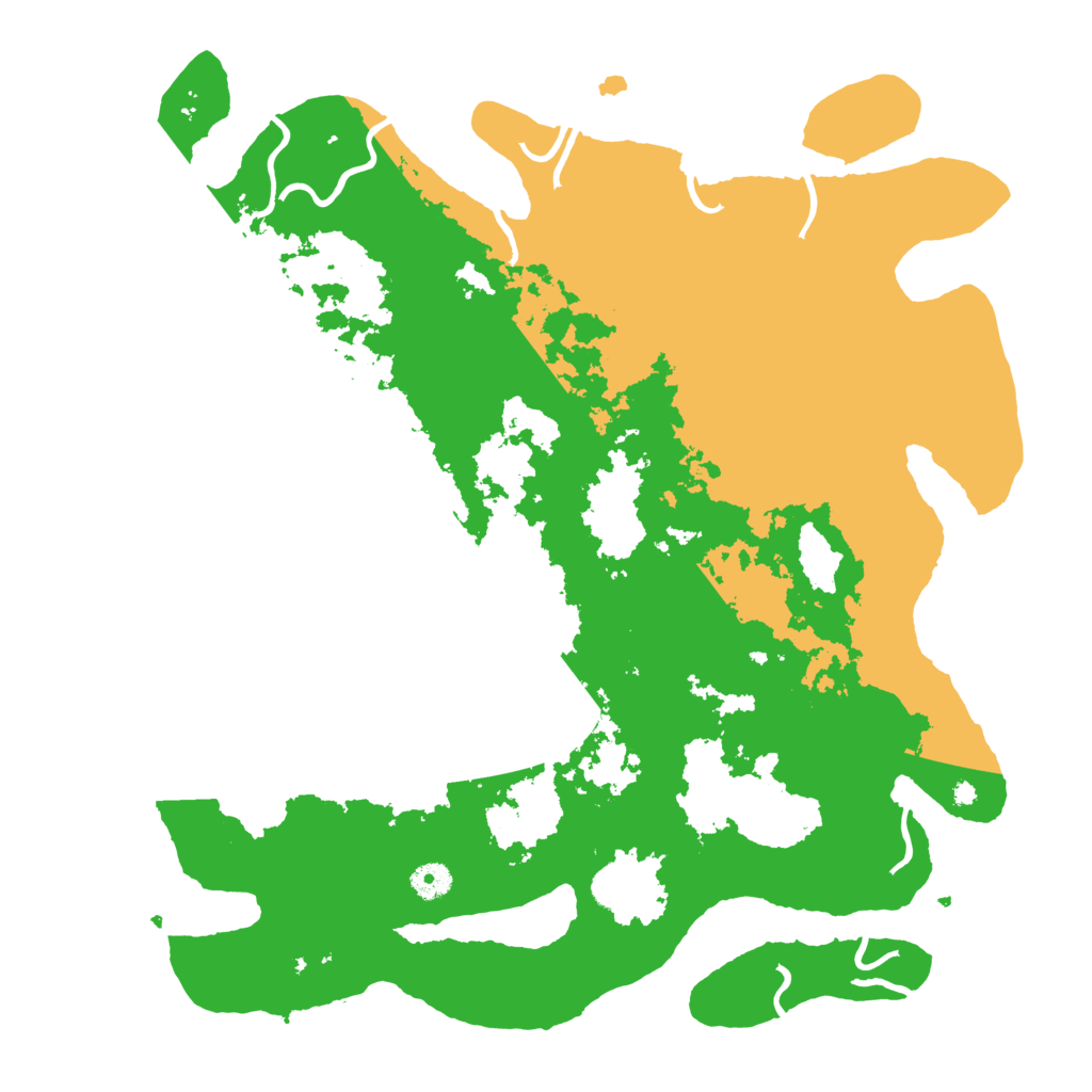 Biome Rust Map: Procedural Map, Size: 4300, Seed: 21347197