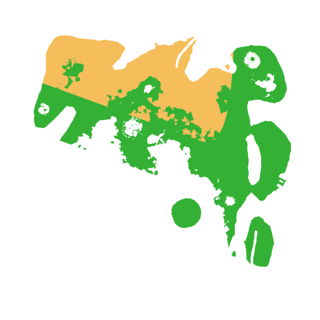 Biome Rust Map: Procedural Map, Size: 3000, Seed: 66340681