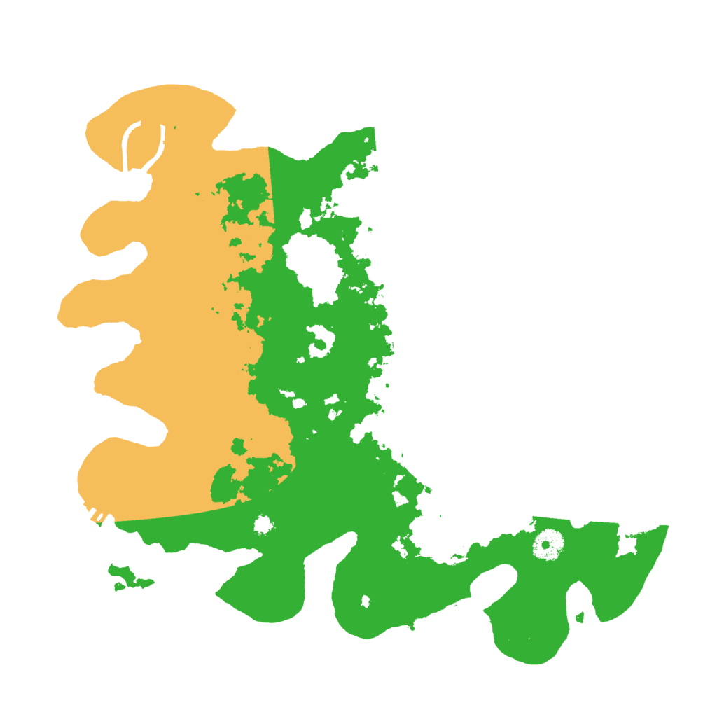 Biome Rust Map: Procedural Map, Size: 3500, Seed: 44159