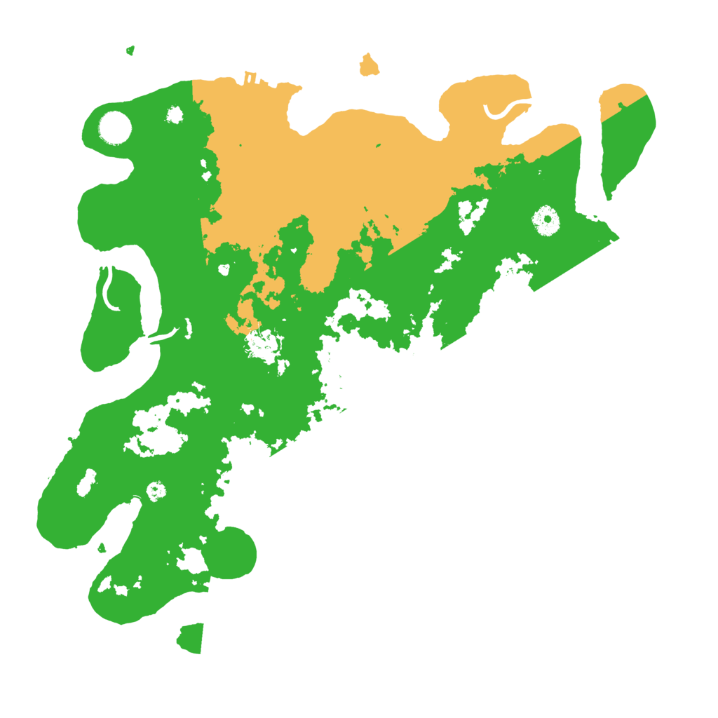 Biome Rust Map: Procedural Map, Size: 3850, Seed: 79816845