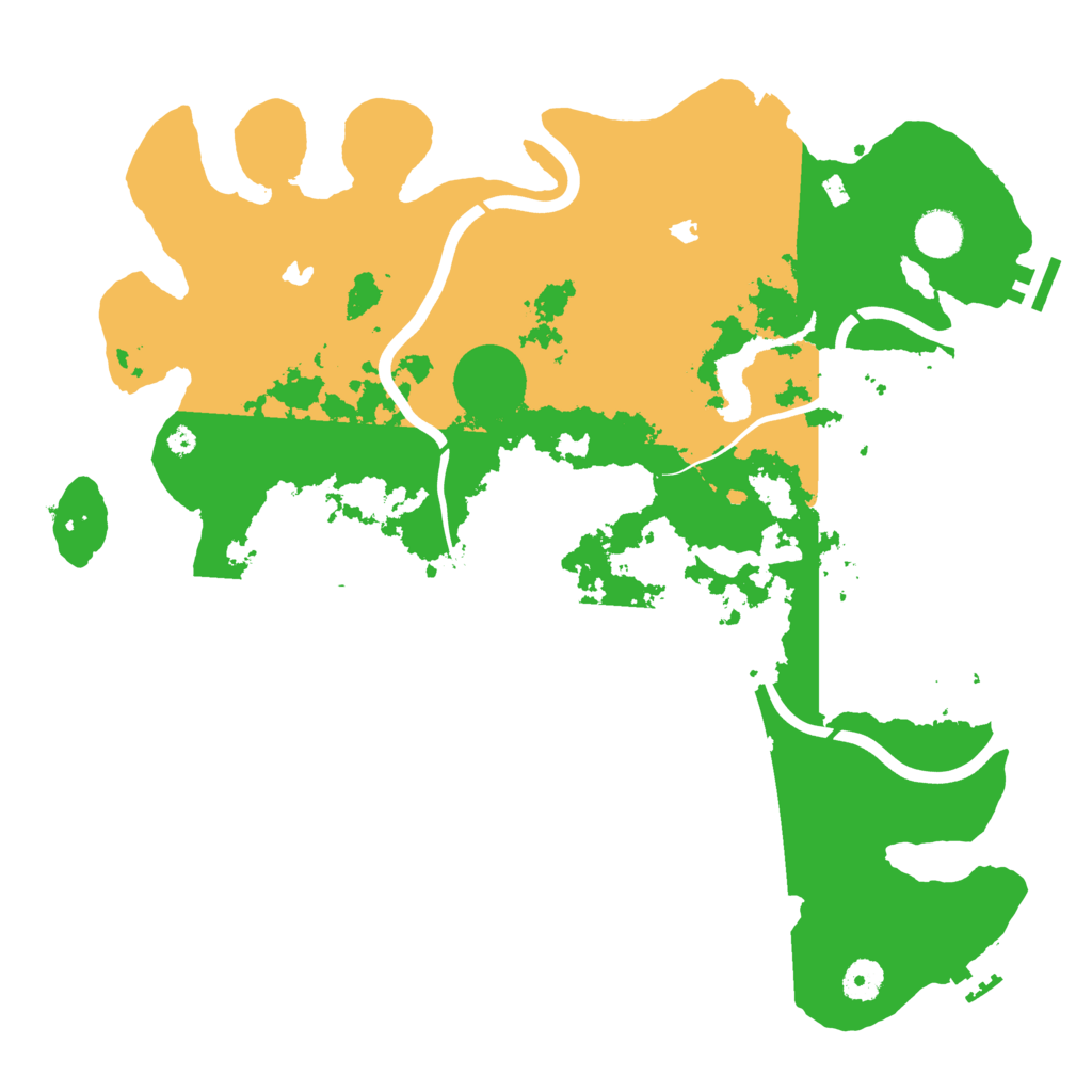Biome Rust Map: Procedural Map, Size: 4000, Seed: 1586181096