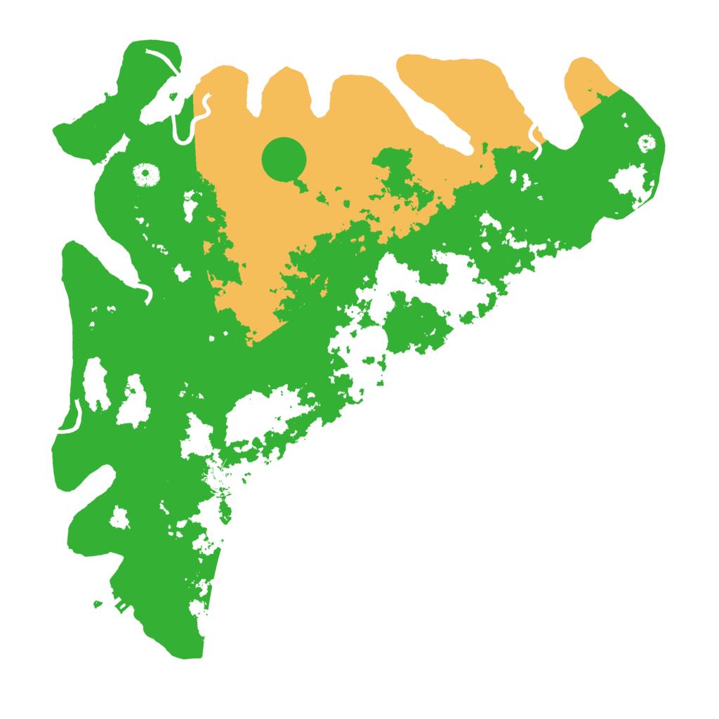 Biome Rust Map: Procedural Map, Size: 4250, Seed: 23885