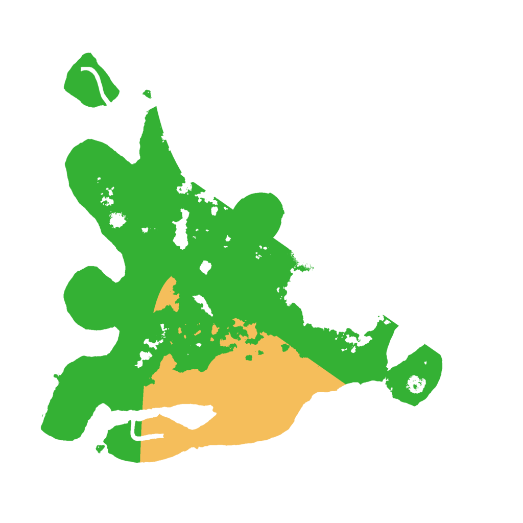 Biome Rust Map: Procedural Map, Size: 3000, Seed: 1922407834