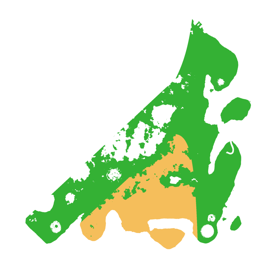 Biome Rust Map: Procedural Map, Size: 3650, Seed: 15818597