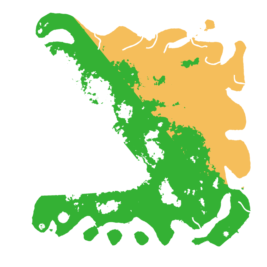 Biome Rust Map: Procedural Map, Size: 4500, Seed: 61836
