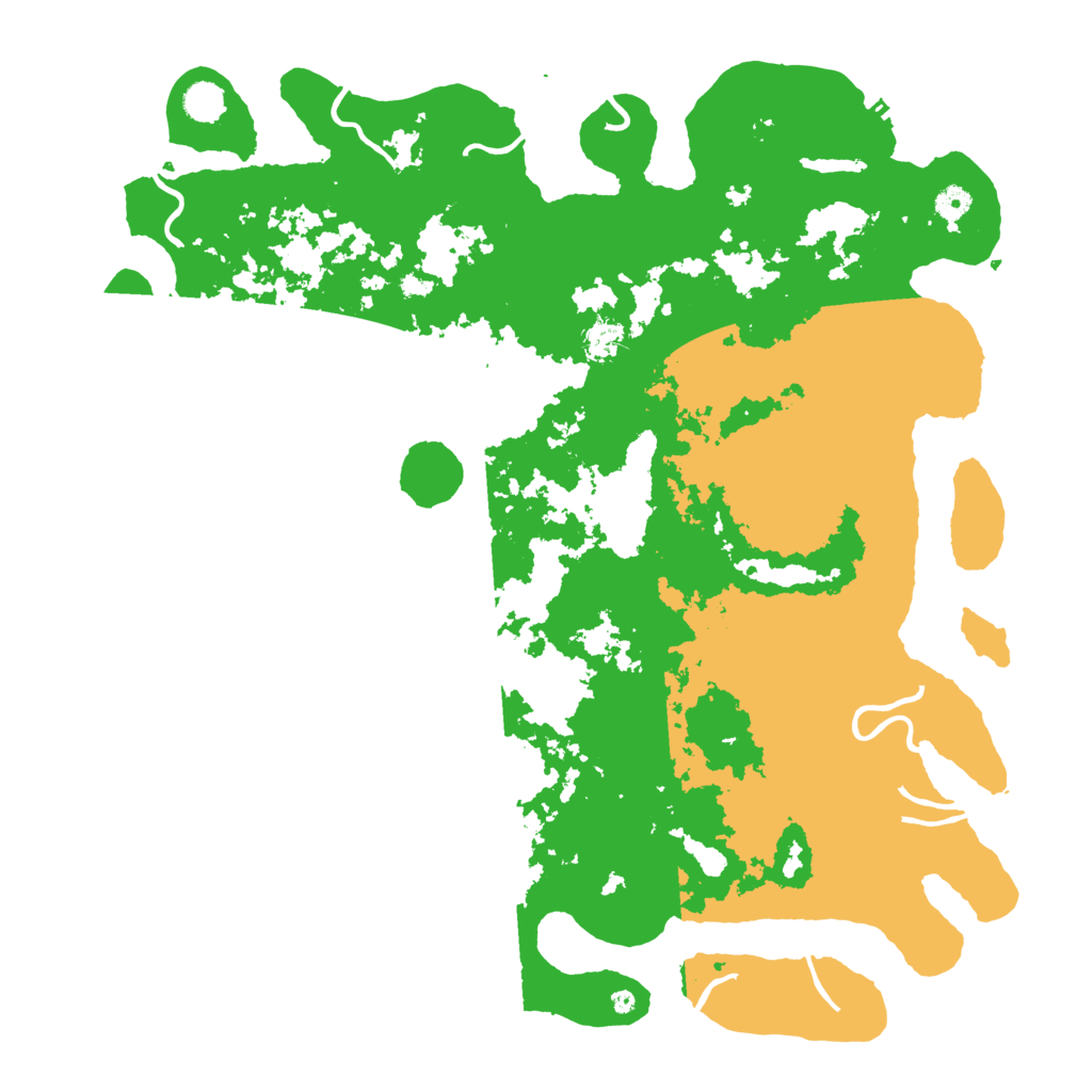 Biome Rust Map: Procedural Map, Size: 4800, Seed: 1084377618