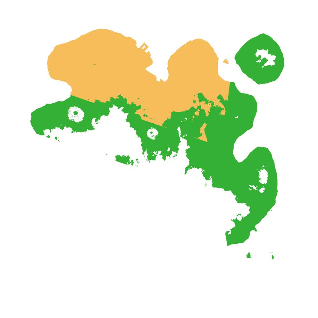 Biome Rust Map: Procedural Map, Size: 3000, Seed: 2169735