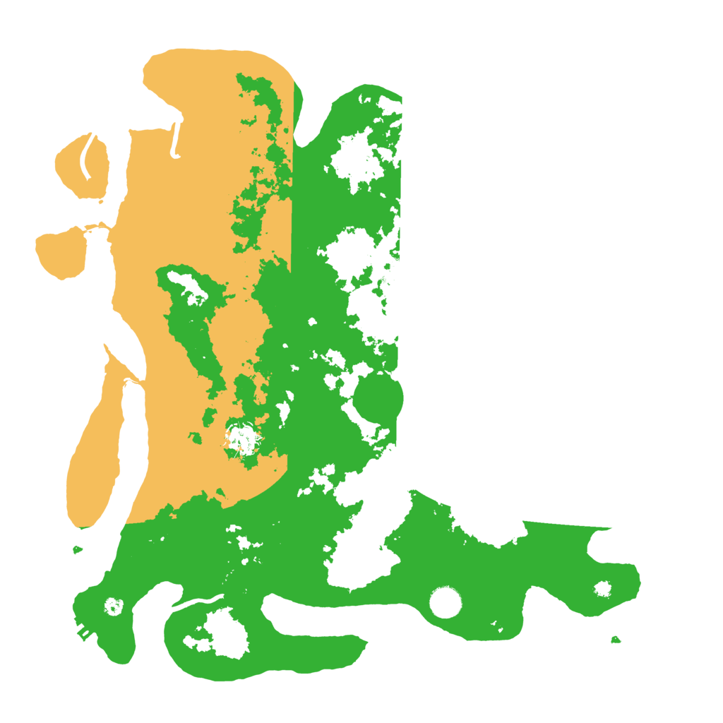 Biome Rust Map: Procedural Map, Size: 4000, Seed: 499849850