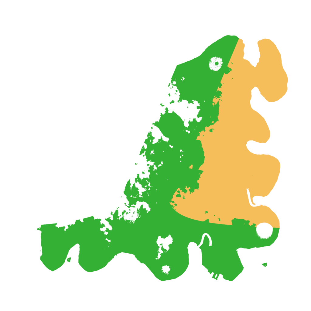 Biome Rust Map: Procedural Map, Size: 3400, Seed: 5466456