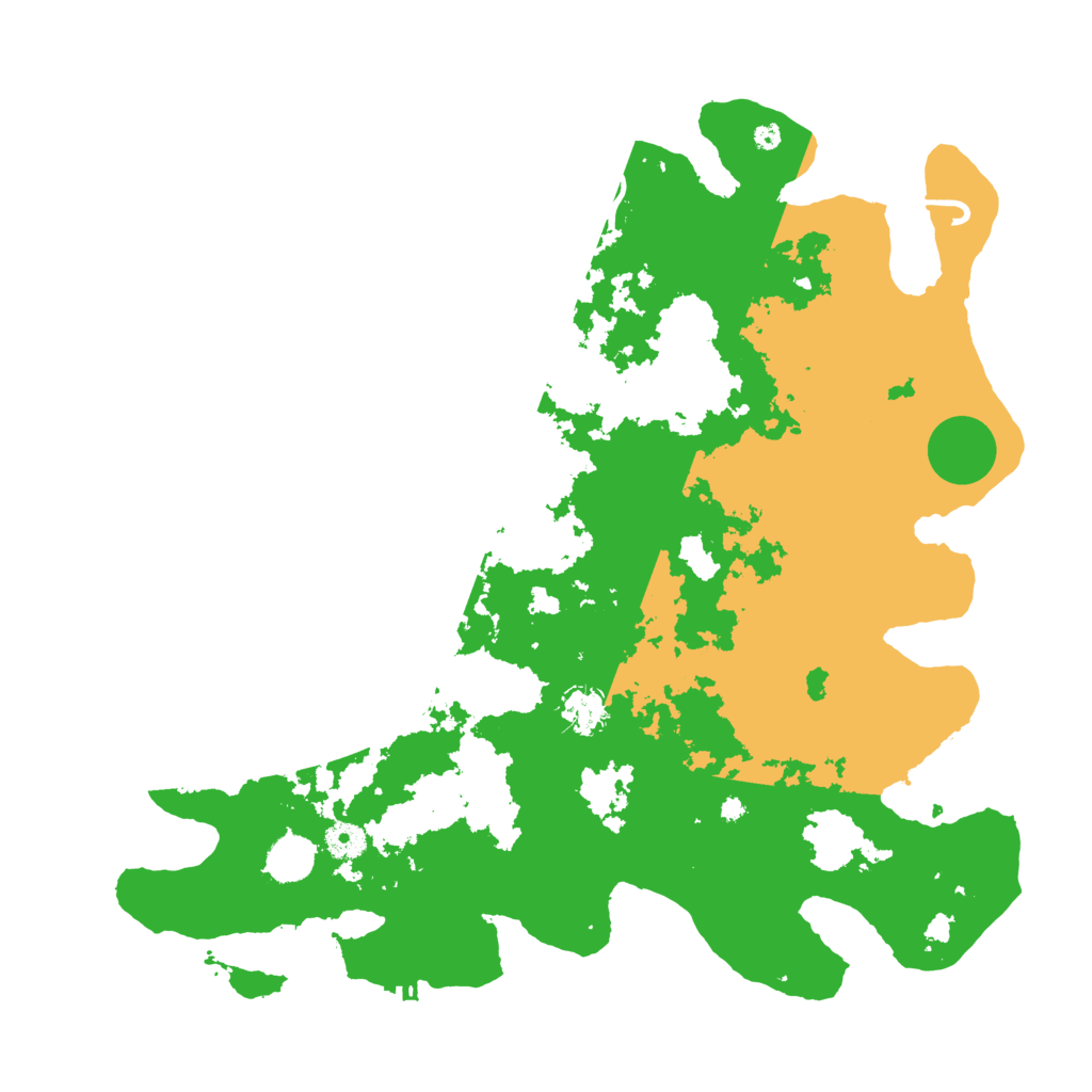 Biome Rust Map: Procedural Map, Size: 4200, Seed: 40708