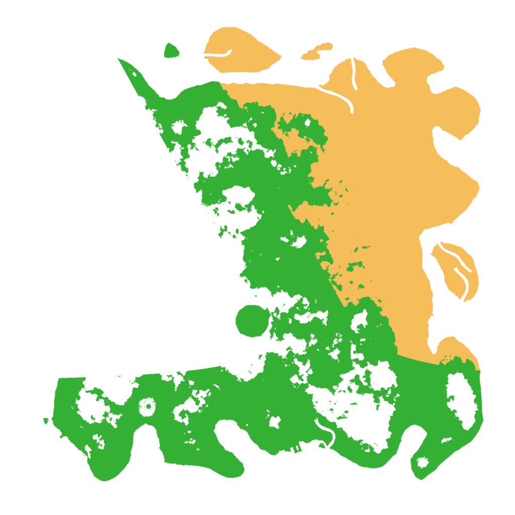 Biome Rust Map: Procedural Map, Size: 4250, Seed: 613740657