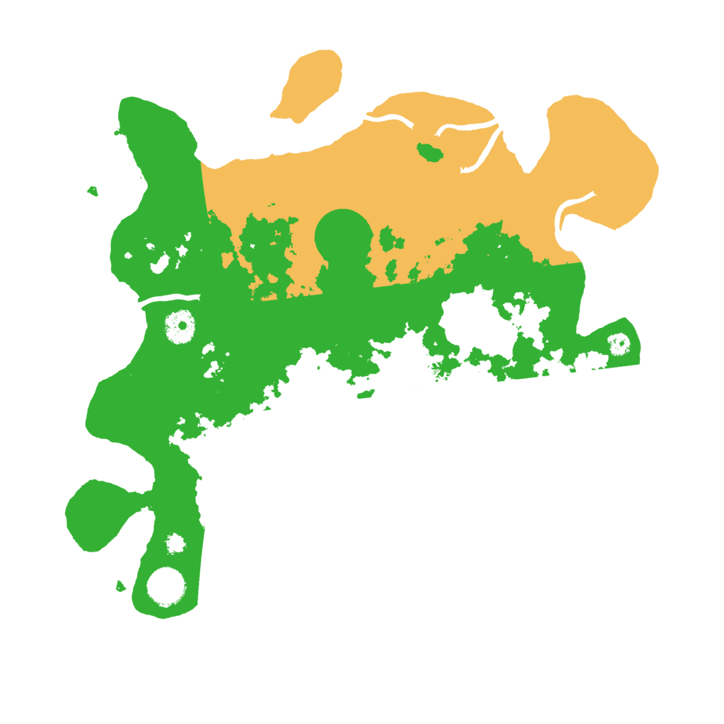 Biome Rust Map: Procedural Map, Size: 3400, Seed: 30502582