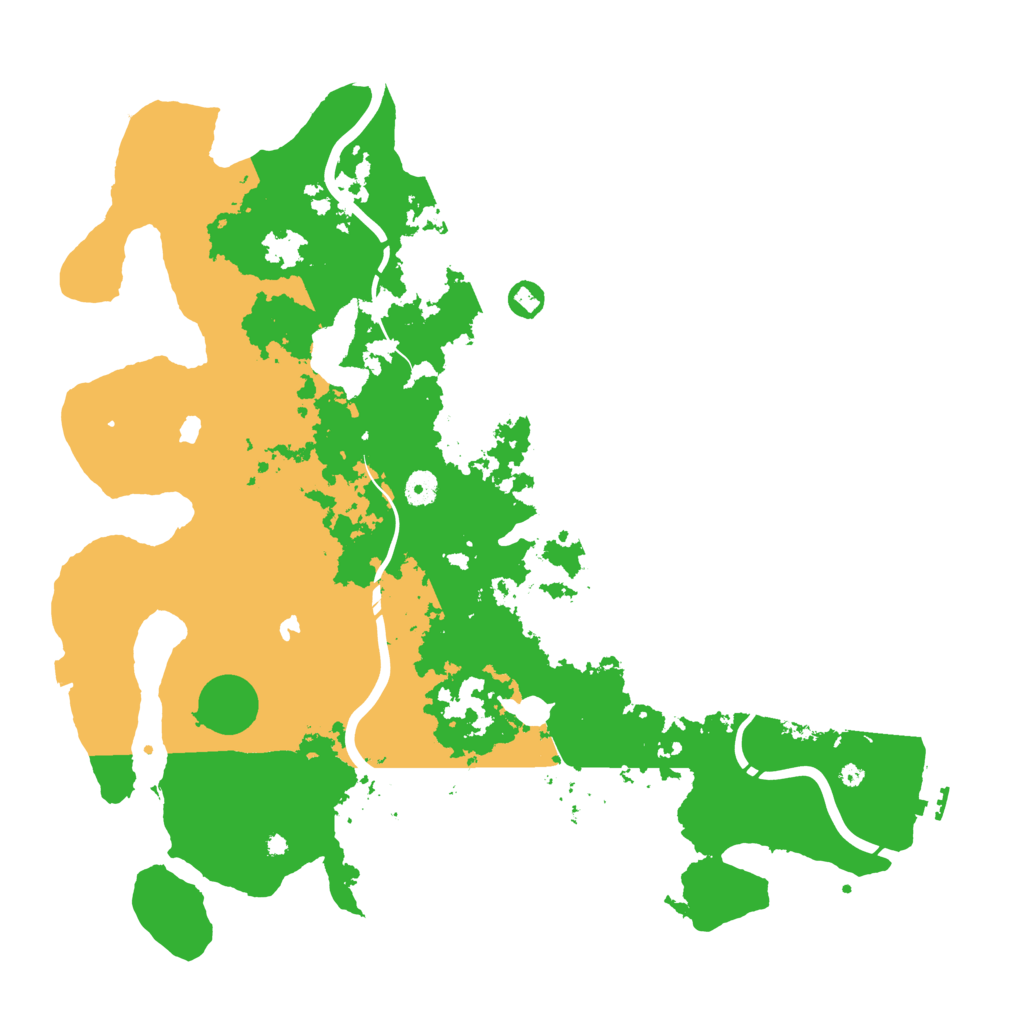 Biome Rust Map: Procedural Map, Size: 4500, Seed: 965706981
