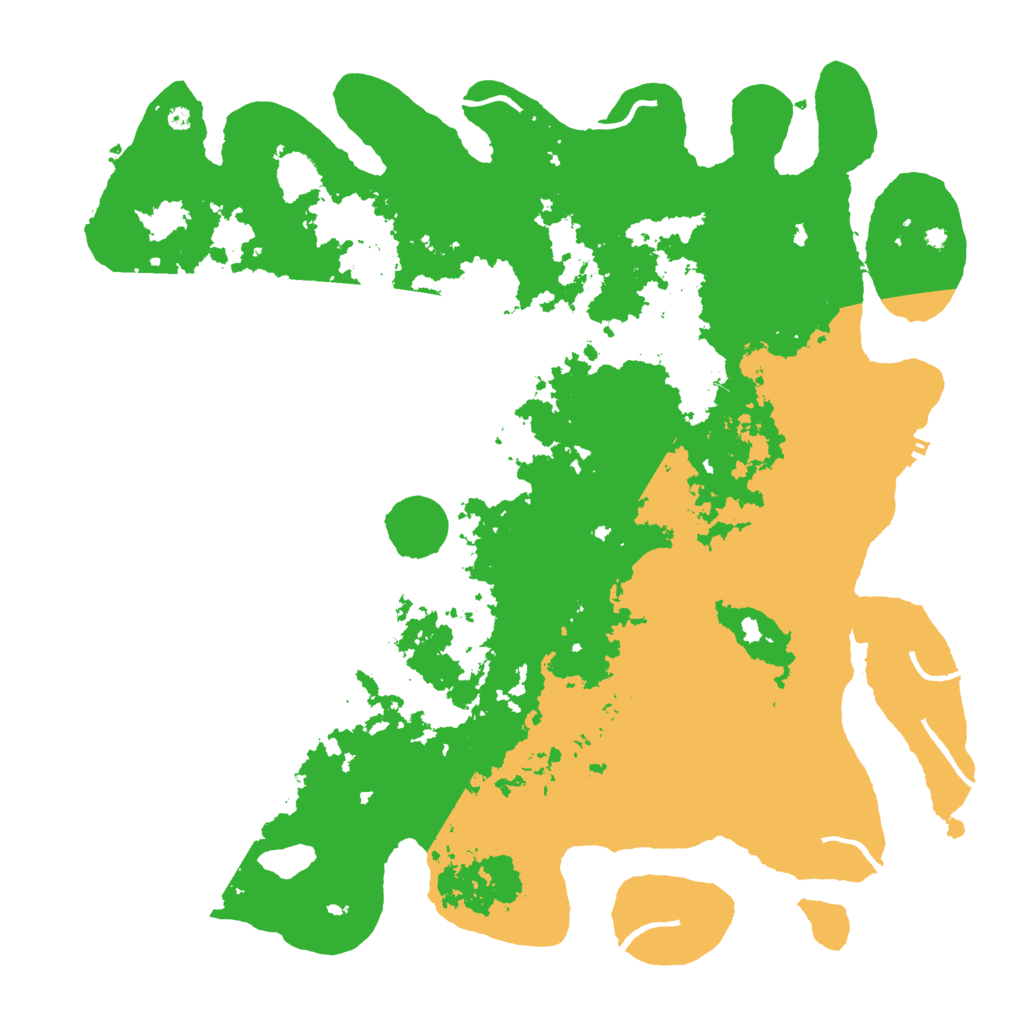 Biome Rust Map: Procedural Map, Size: 4500, Seed: 1540216251