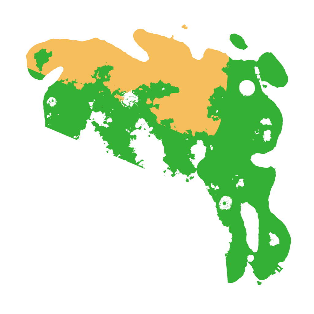 Biome Rust Map: Procedural Map, Size: 3500, Seed: 20060123