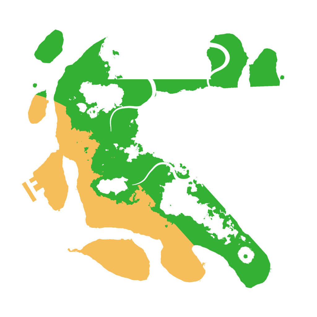 Biome Rust Map: Procedural Map, Size: 3000, Seed: 936828504