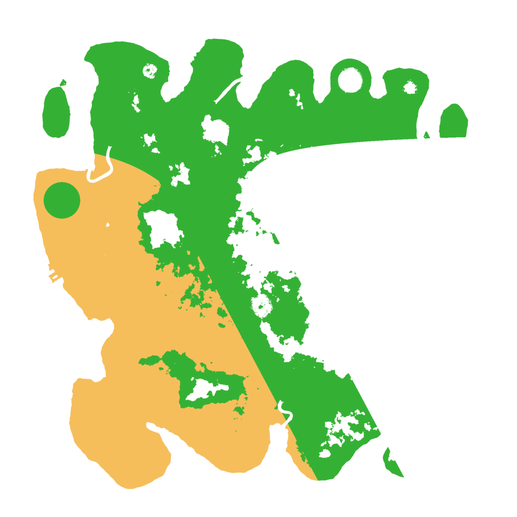 Biome Rust Map: Procedural Map, Size: 3750, Seed: 34176151