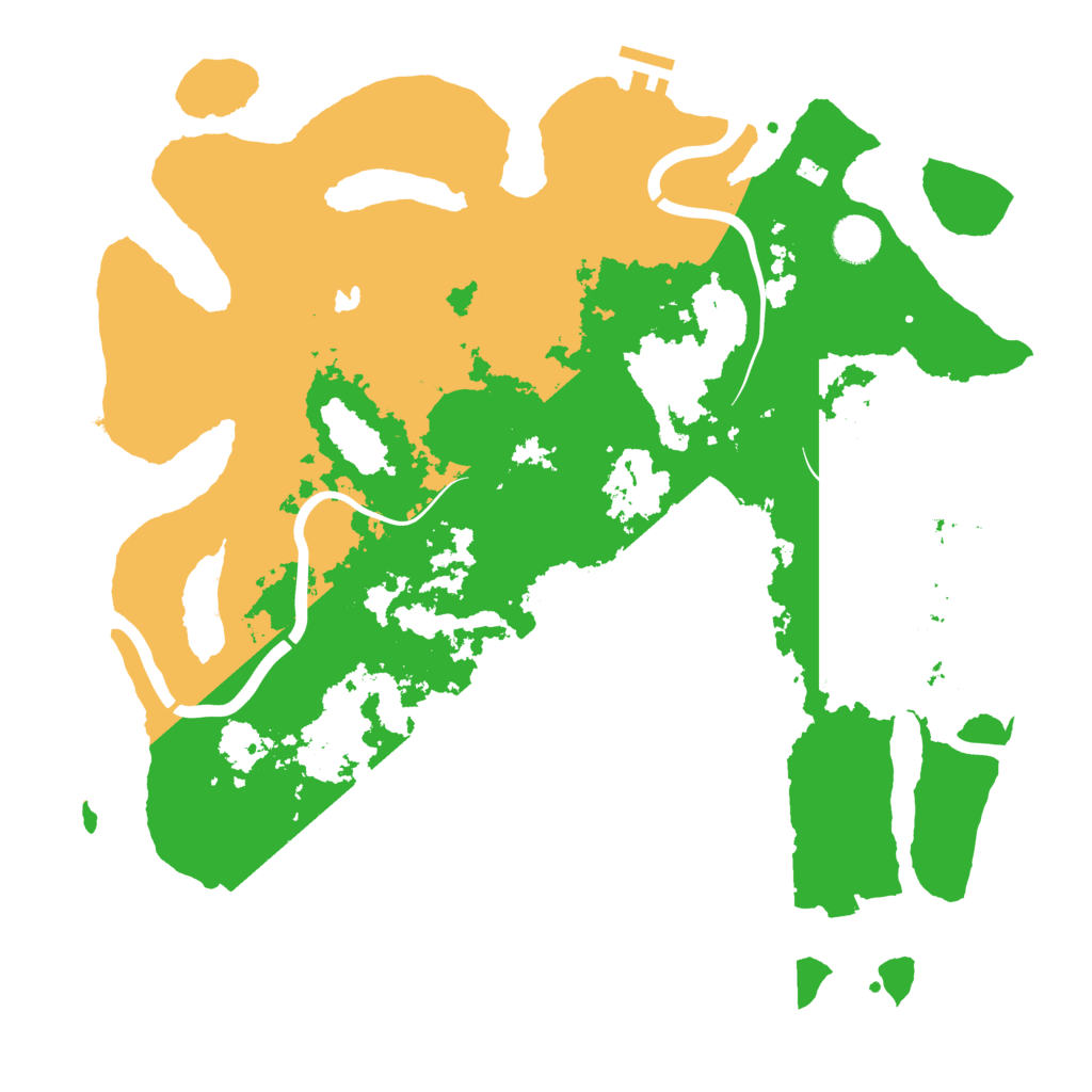 Biome Rust Map: Procedural Map, Size: 4000, Seed: 568362883