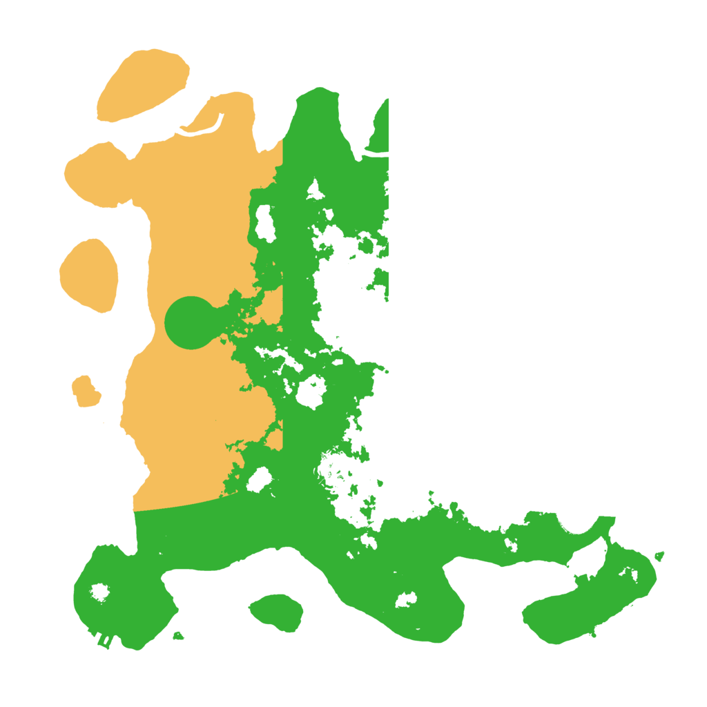 Biome Rust Map: Procedural Map, Size: 3500, Seed: 163293268