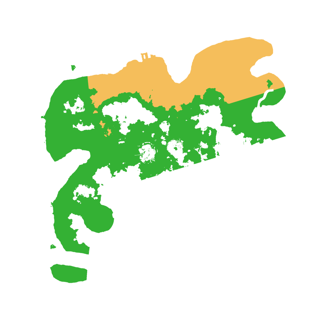 Biome Rust Map: Procedural Map, Size: 3000, Seed: 1682219166