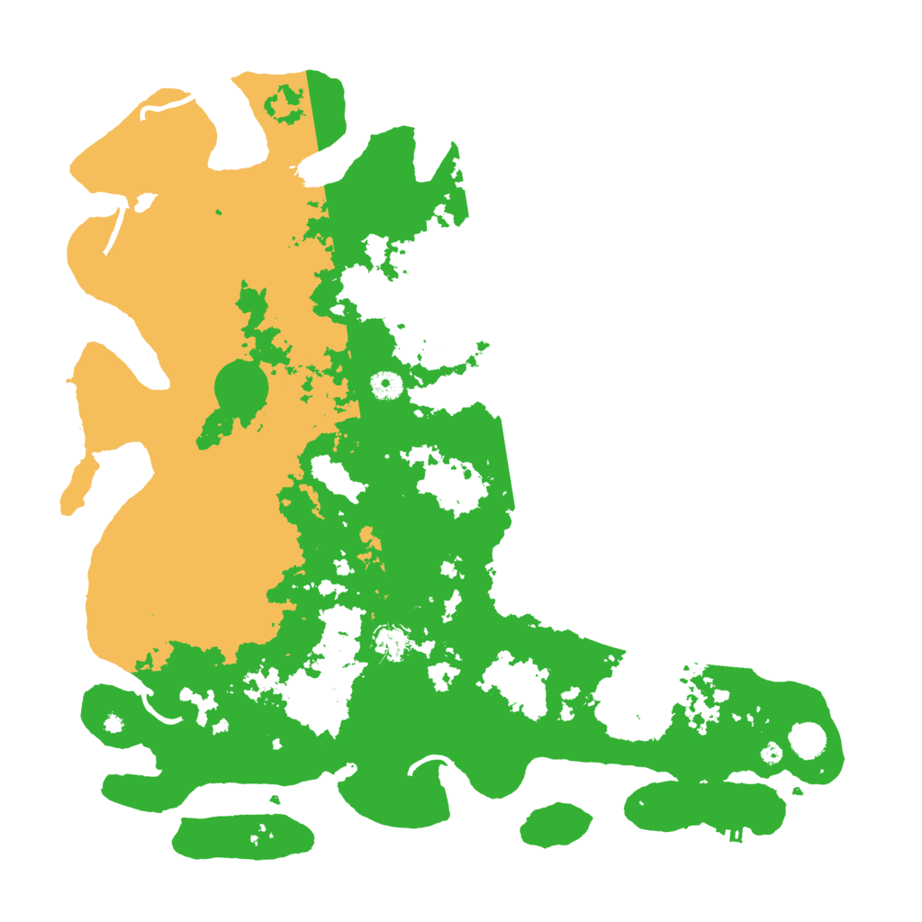 Biome Rust Map: Procedural Map, Size: 4500, Seed: 265213206