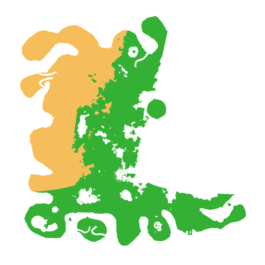 Biome Rust Map: Procedural Map, Size: 3700, Seed: 1510727629