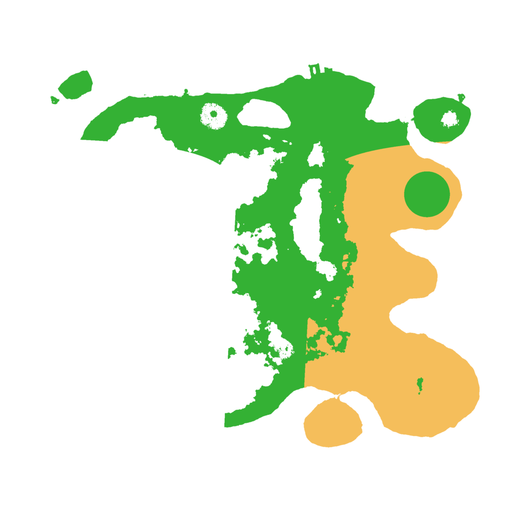 Biome Rust Map: Procedural Map, Size: 3000, Seed: 1522433692