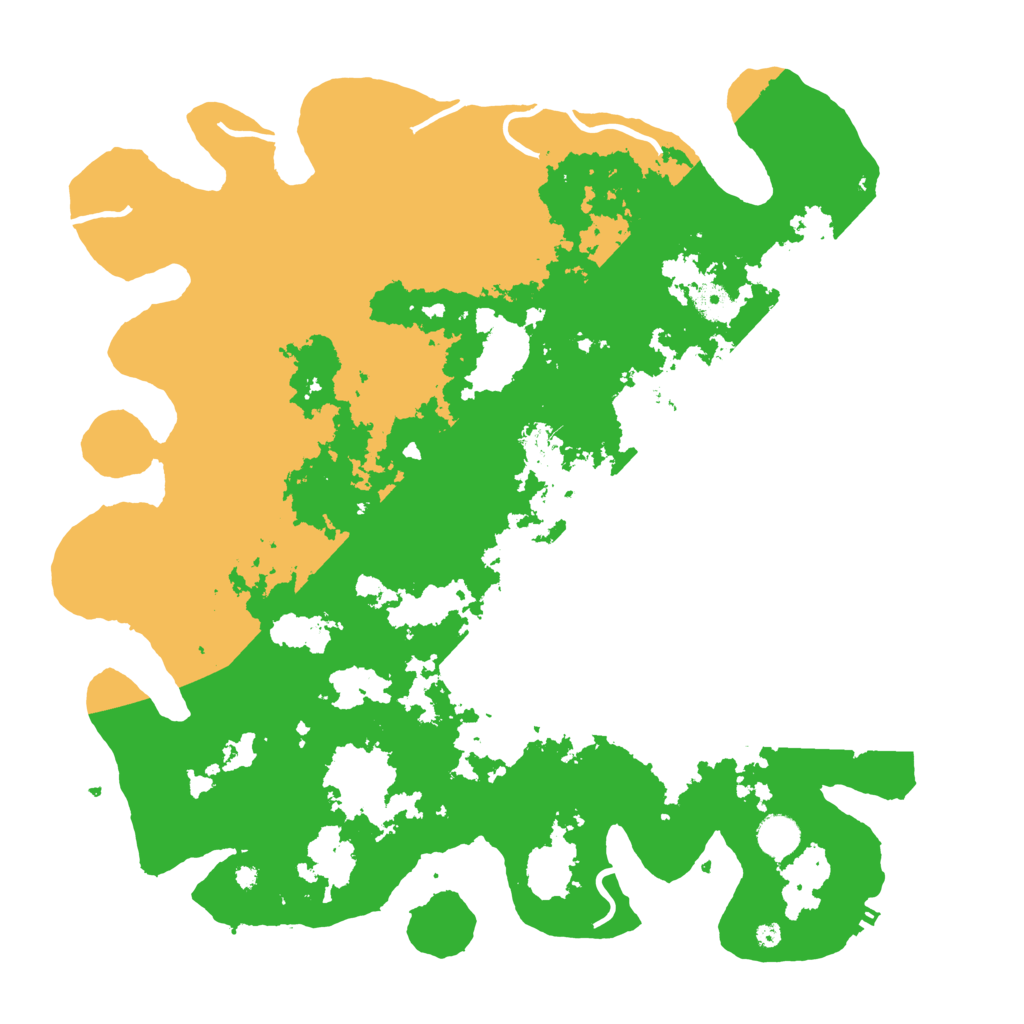 Biome Rust Map: Procedural Map, Size: 4250, Seed: 1226906807