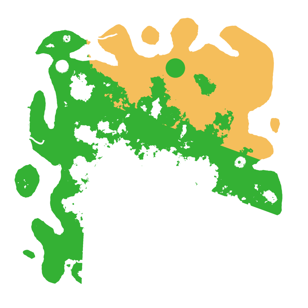 Biome Rust Map: Procedural Map, Size: 4200, Seed: 307912000