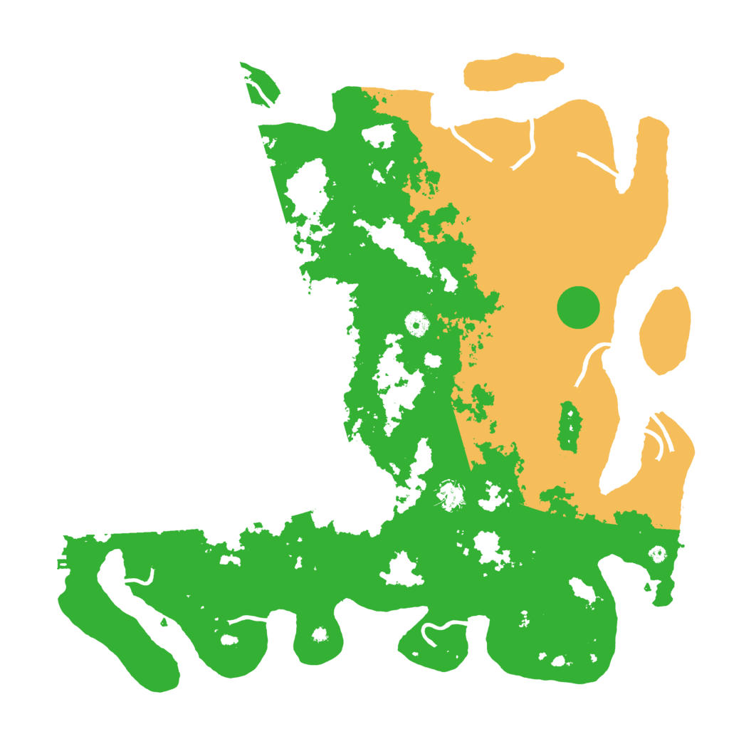 Biome Rust Map: Procedural Map, Size: 4500, Seed: 1615401728