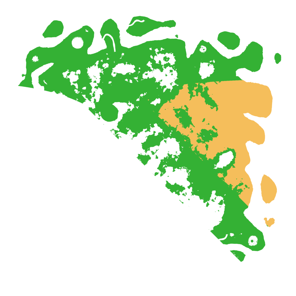 Biome Rust Map: Procedural Map, Size: 4500, Seed: 2117955131