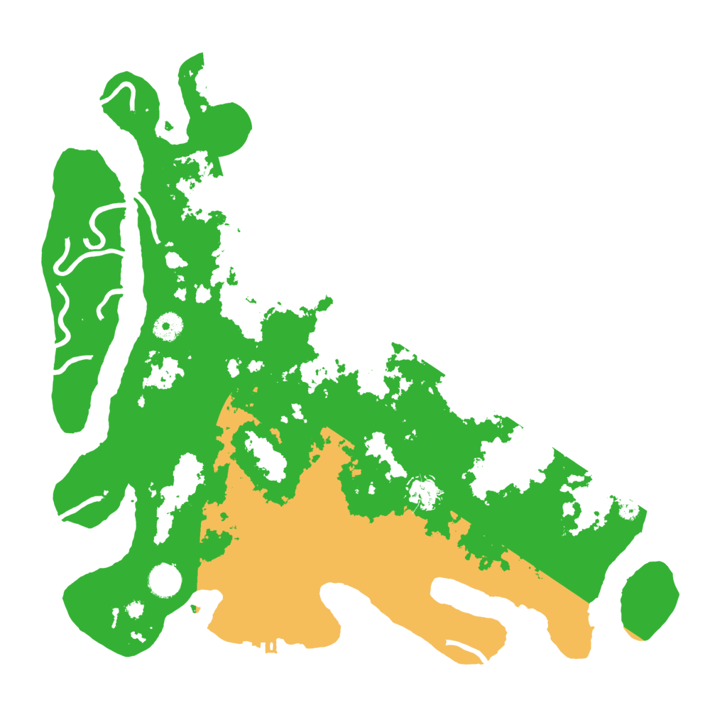 Biome Rust Map: Procedural Map, Size: 3850, Seed: 2105466