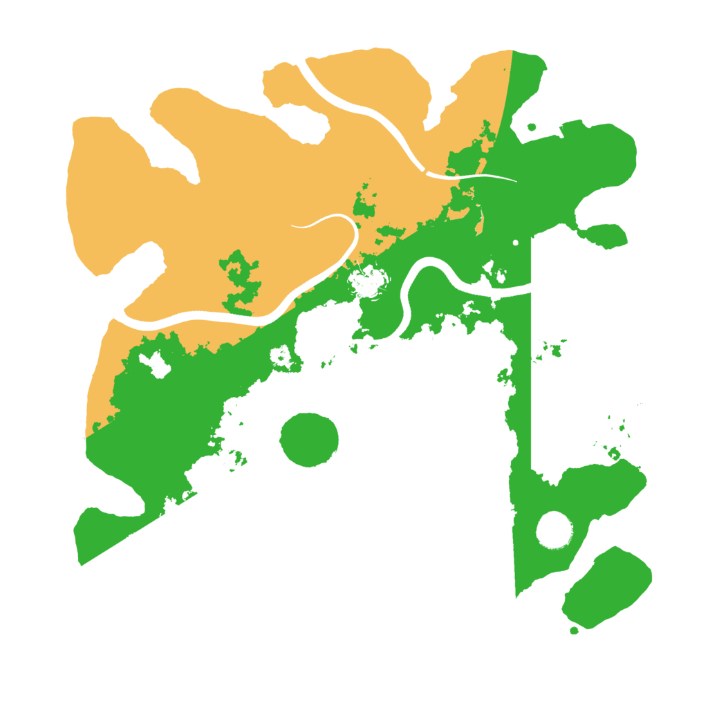 Biome Rust Map: Procedural Map, Size: 3500, Seed: 1640242584