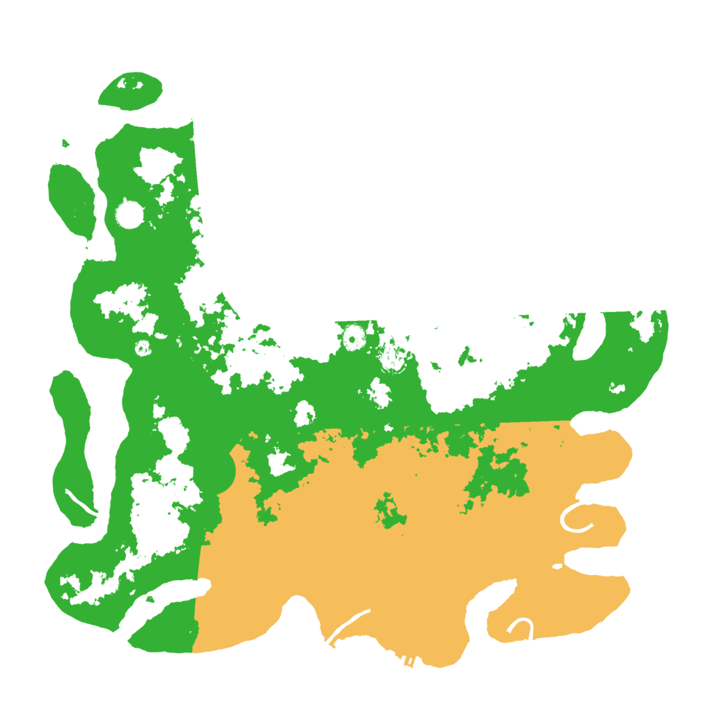 Biome Rust Map: Procedural Map, Size: 4500, Seed: 1176716906