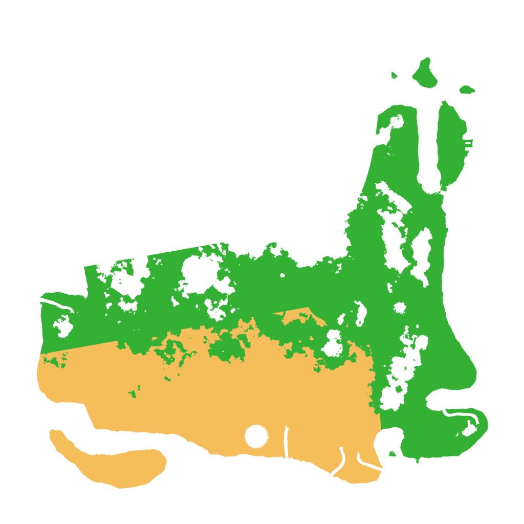 Biome Rust Map: Procedural Map, Size: 4000, Seed: 257061041